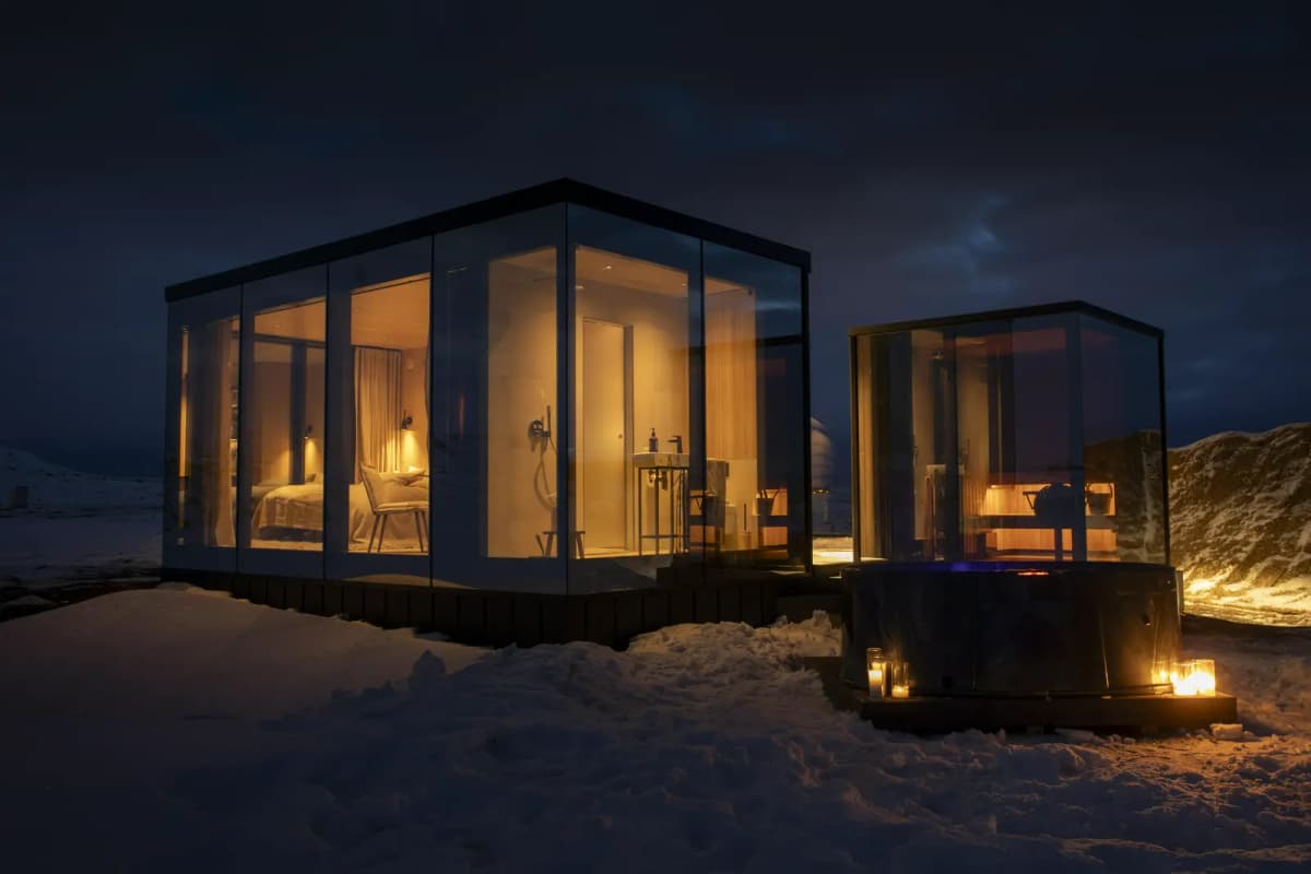 AURA Retreat Iceland - ROK Cabin